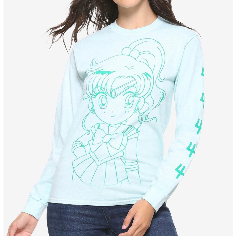 Sailor Jupiter Graphic Print Longsleeve 💚